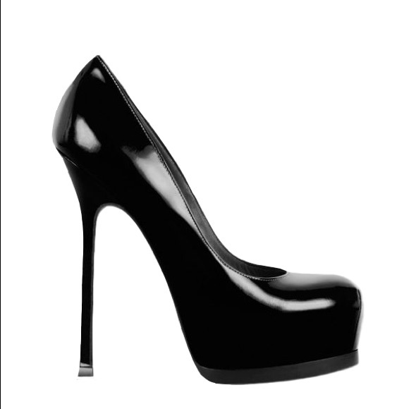 YSL Tribtoo 105 patent leather pumps - Picture 7 of 8
